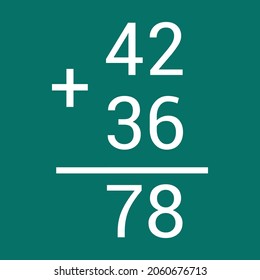 double digit addition in mathematics