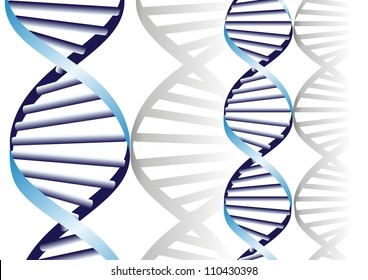 double DNA helix, biochemical abstract background