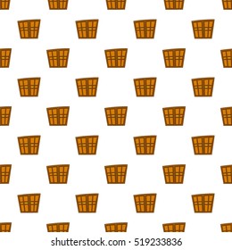 Double door pattern. Cartoon illustration of double door vector pattern for web