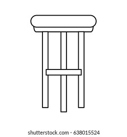 double doors close facade frame image outline