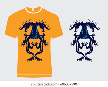 double dragon t shirt design
