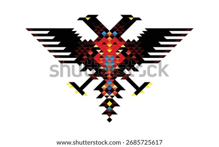 Double eagle folk art, Albania