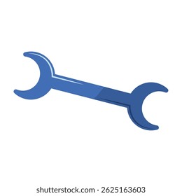Double end wrench tool Vector illustration