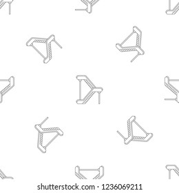Double escalator pattern seamless vector repeat geometric for any web design