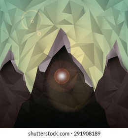 double esposure design, vector illustration eps10 graphic 