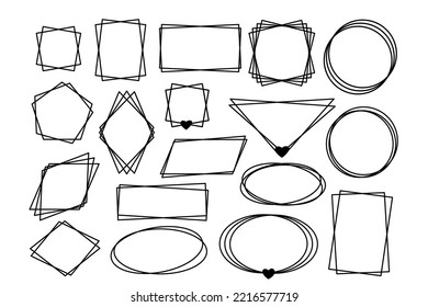 Double Frame Bundle, Frame Bundle, Border