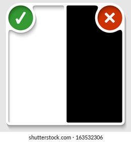 double frames for any text and marks