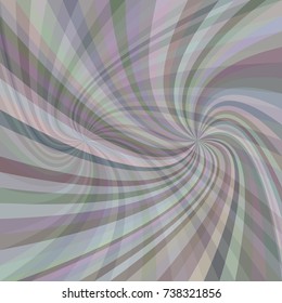 Double geometric swirl background - vector graphic from twisted rays