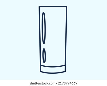 double glass cup vector kitchen black silhouette flat