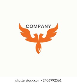 Double headed eagle logo vector design.Double bird logo icon,Royal bird heraldry emblem.Eagle logo.Bird company logo