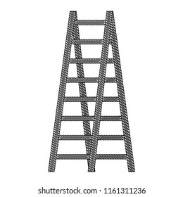 double ladder equipment tool icon