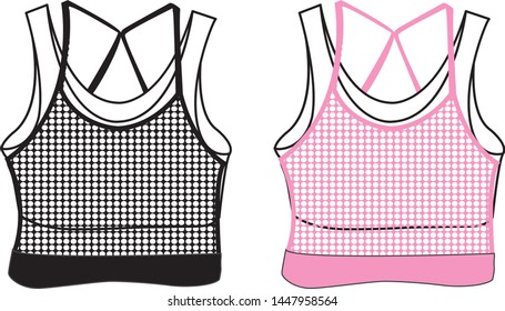 Double Layer Sports Bra
Sports Bra
