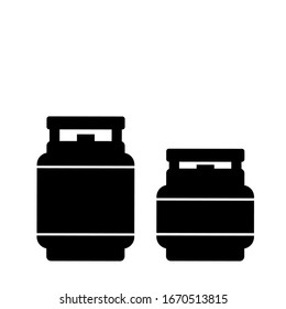 Double liquified Petroleum gas simple icon