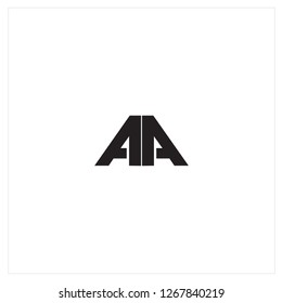 Double A Logo Letter