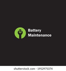  Double meaning electric object with Battery - Battery Maintenance 