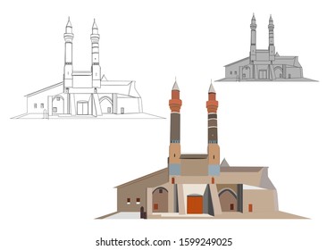 Sivas Cami Stok Illustrasyonlar Gorseller Ve Vektorler Shutterstock
