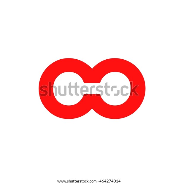 Double O Initial Logo Stock Vector (Royalty Free) 464274014