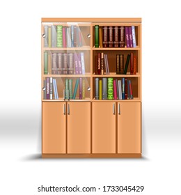 Libro de doble oficina, con un juego de libros sobre diferentes temas