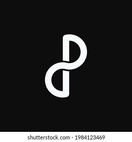 Double P logo graphic design vector illustration
