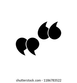 double quotes icon