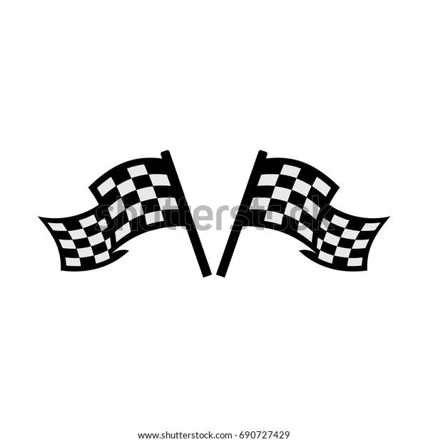 double racing flag\
icon.
