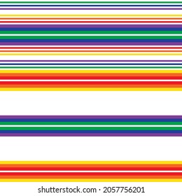 Double Rainbow striped seamless pattern design for fashion textiles and graphics