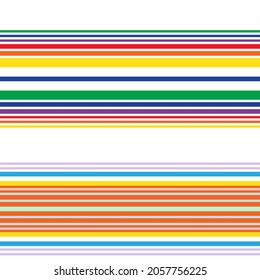 Doble diseño de patrón rayado a rayas para textiles y gráficos de moda