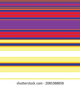 Double Rainbow striped seamless pattern design for fashion textiles and graphics