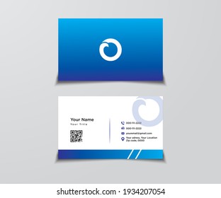 Double Side Business Card Design Template