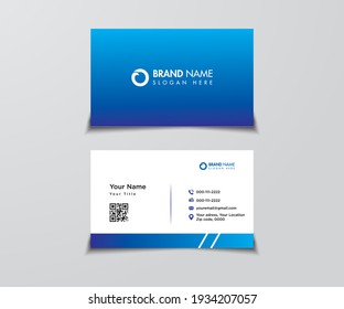 Double Side Business Card Design Template