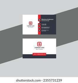 Double sided business card vector templates