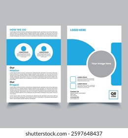 Double Sided Business Flyer Design Template