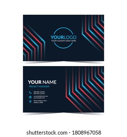 Double sided creative business card design