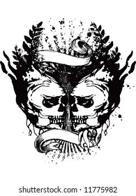 double skull emblem