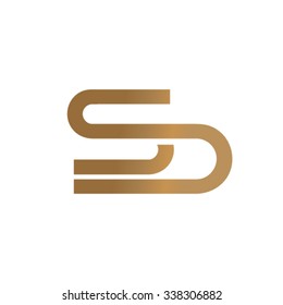 Double SS letters logo concept