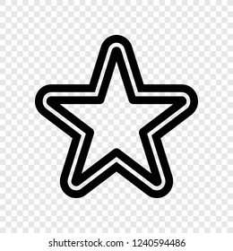 Double star icon transparent