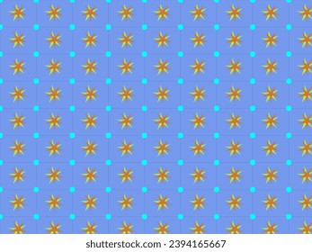 Forma de doble estrella Patrones geométricos abstractos sin foco Ilustración del fondo del vector