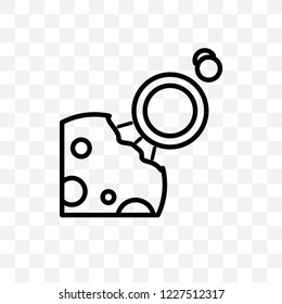 Double Star vector linear icon isolated on transparent background, Double Star transparency concept can be used for web and mobile