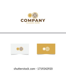 Double Tiles Logo Design Template