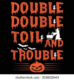 Doble toil y diseño de camisetas de problemas