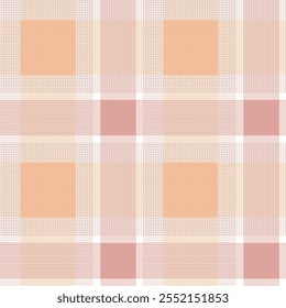 Double tonal color, plaid pattern
