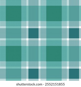 Double tonal color, plaid pattern