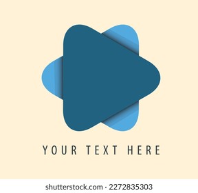 double triangle gradient design, concept of 5G, future and forward