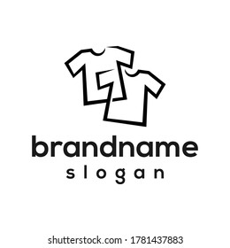 double t-shirt logo design vector