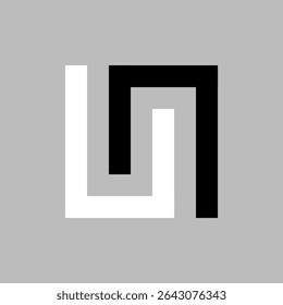 DOUBLE U LETTER SIMPLE LOGO