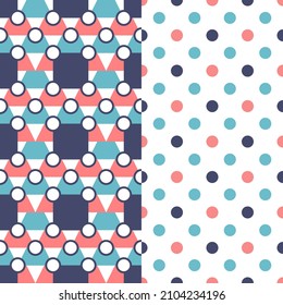 Double vector patterns that match.