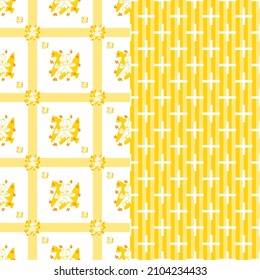 Double vector patterns that match.