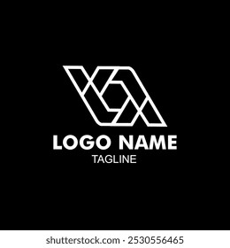 Double Y letter vector logo design with editable name