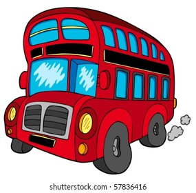 Doubledecker bus - vector illustration.