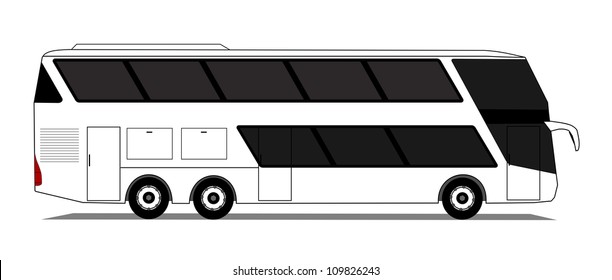 Doubledecker coach bus